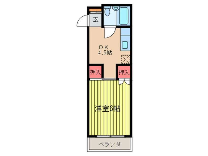 間取図 すばるＵ