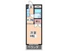 すばるＵ 1Kの間取り