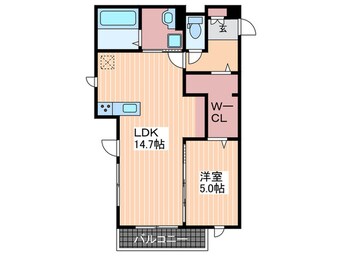 間取図 D-room中野