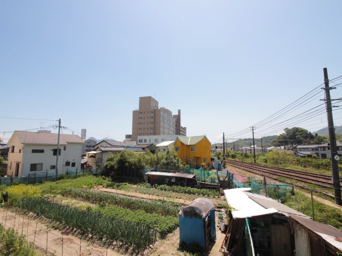室内からの展望 リア－ジュＢ棟