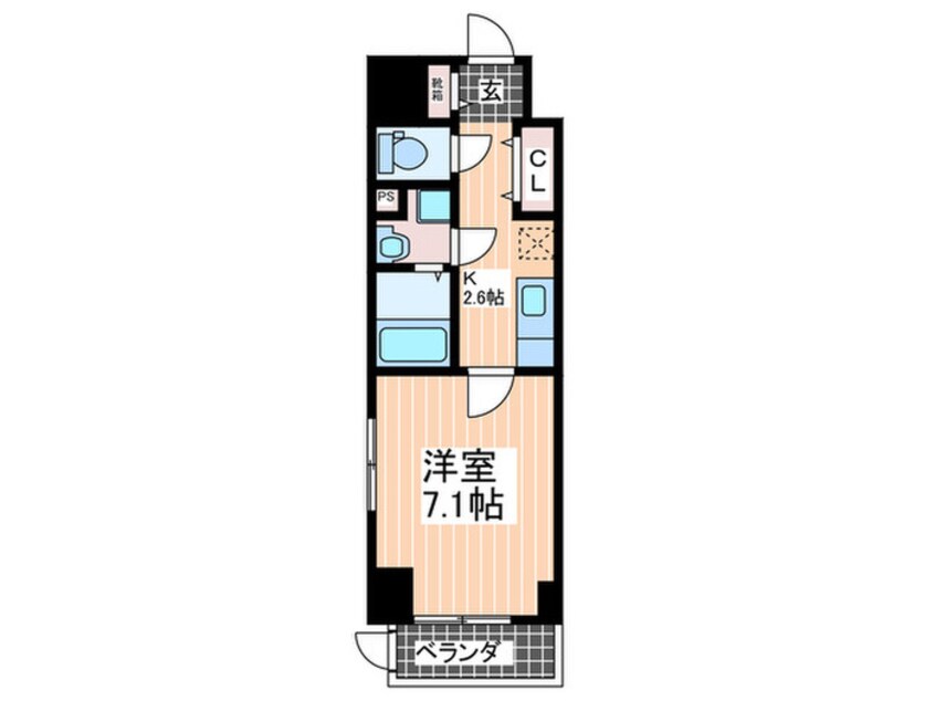 間取図 サン　ウォーム　ニチダン