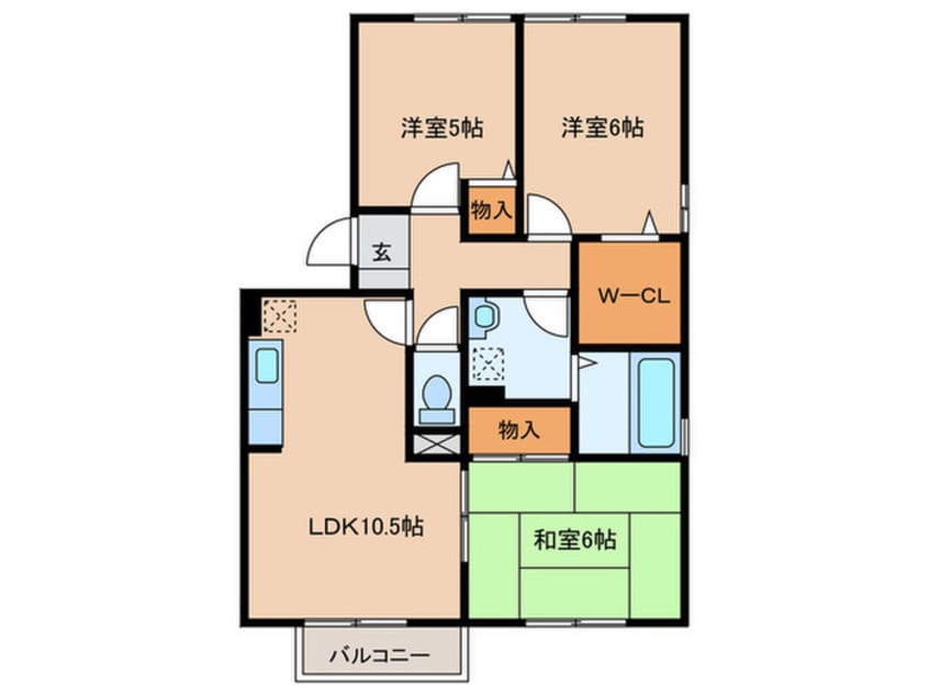間取図 クレッシェンド今村