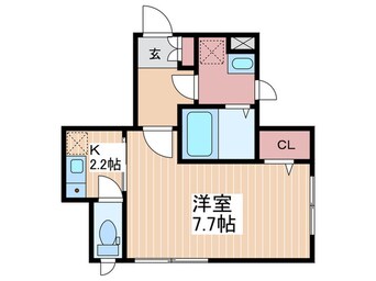 間取図 フィカーサ五日市