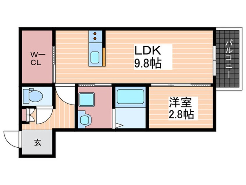 間取図 COCOAS廿日市駅前