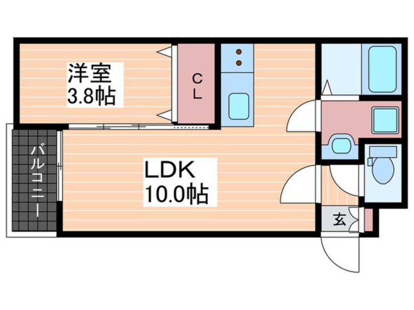 間取図 COCOAS廿日市駅前