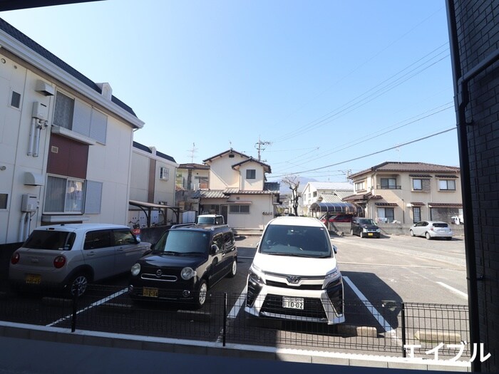 室内からの展望 Crecia廿日市駅西