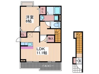 間取図 ノーブル川内Ⅲ番館