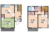 Ｂ＆Ｂ　２ 3DKの間取り