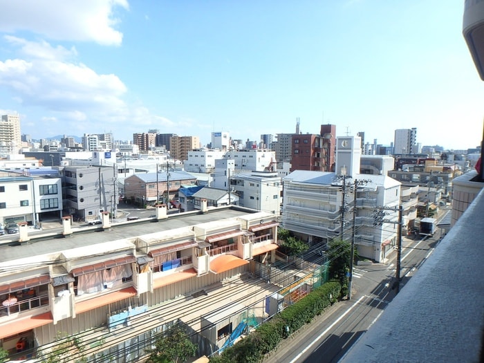室内からの展望 セレッソ竹原