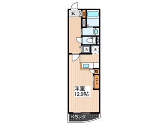 間取図 ベルパッソ十日市