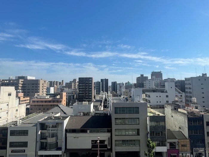 室内からの展望 ベルパッソ十日市