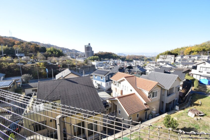 室内からの展望 矢野東戸建