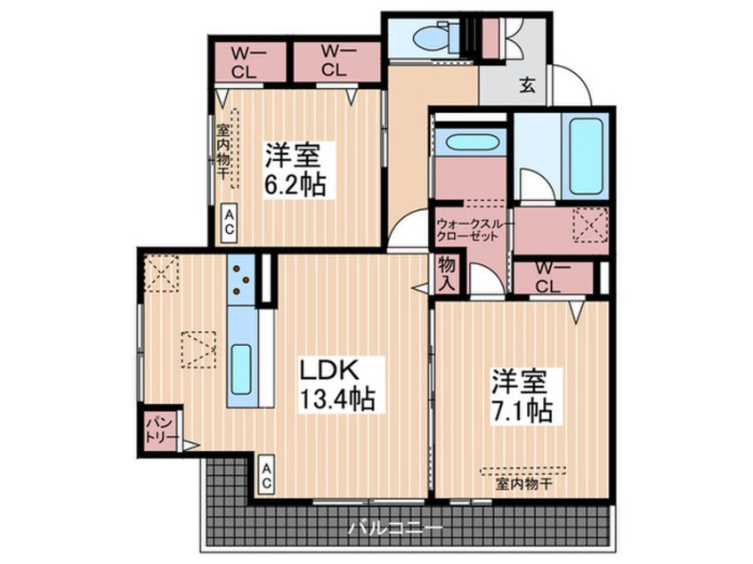 間取図 sakura terrace