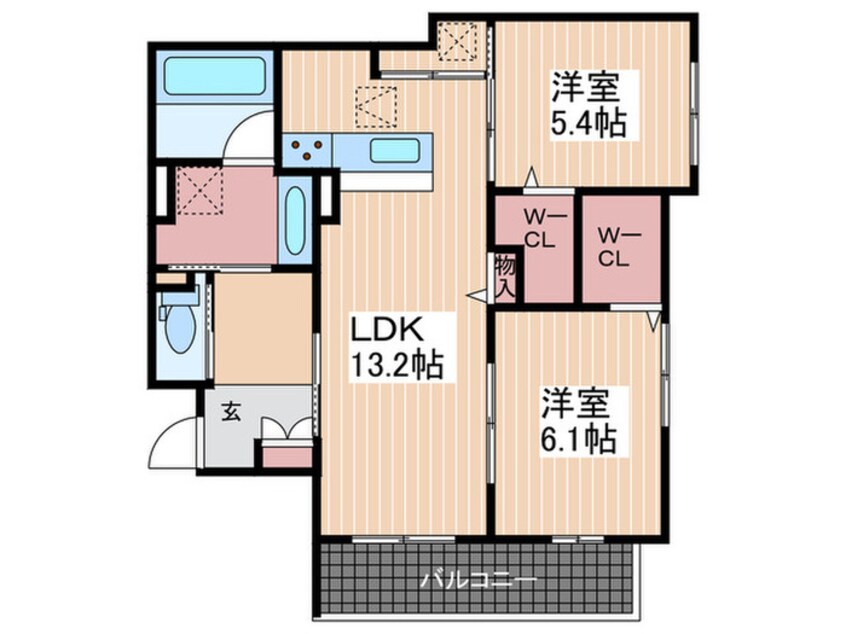 間取図 sakura terrace