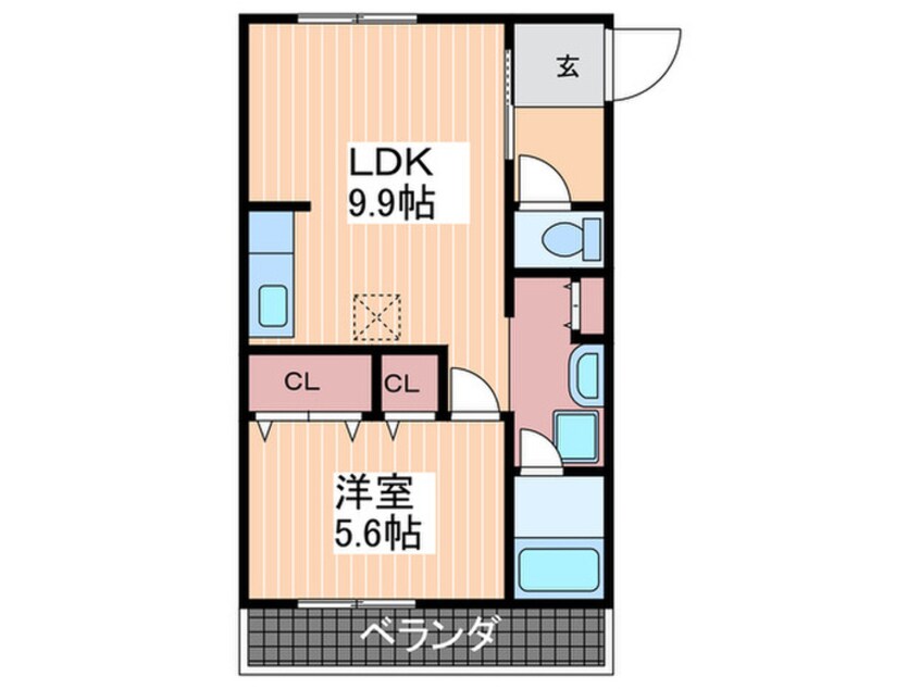 間取図 山田ビル