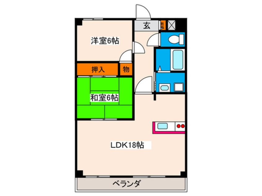 間取図 ロイヤル竜王