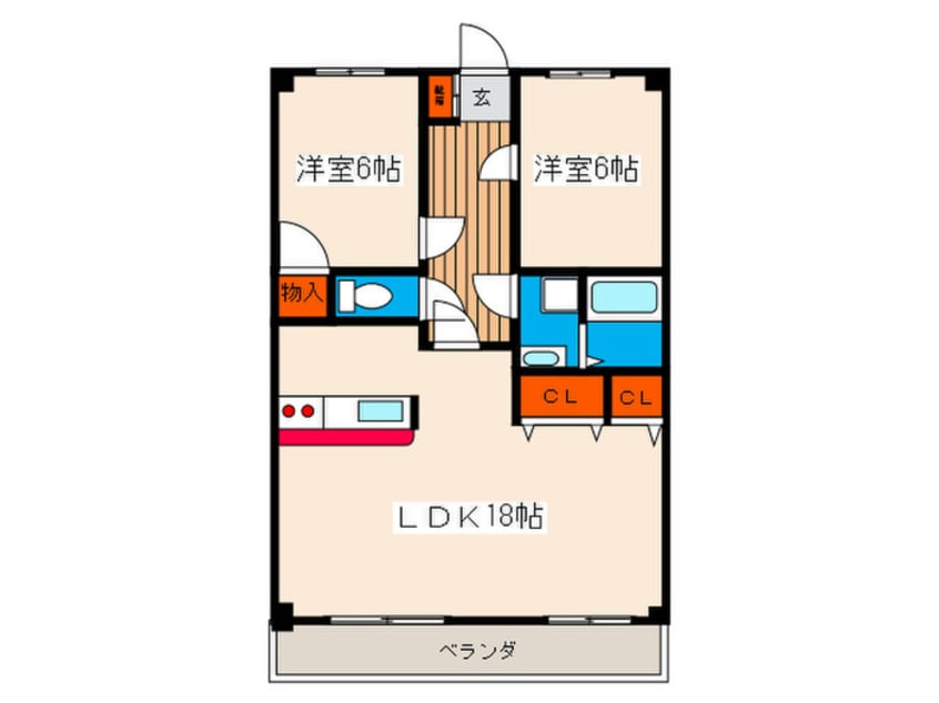 間取図 ロイヤル竜王