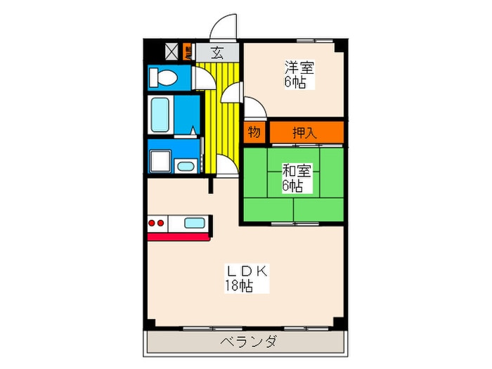 間取り図 ロイヤル竜王
