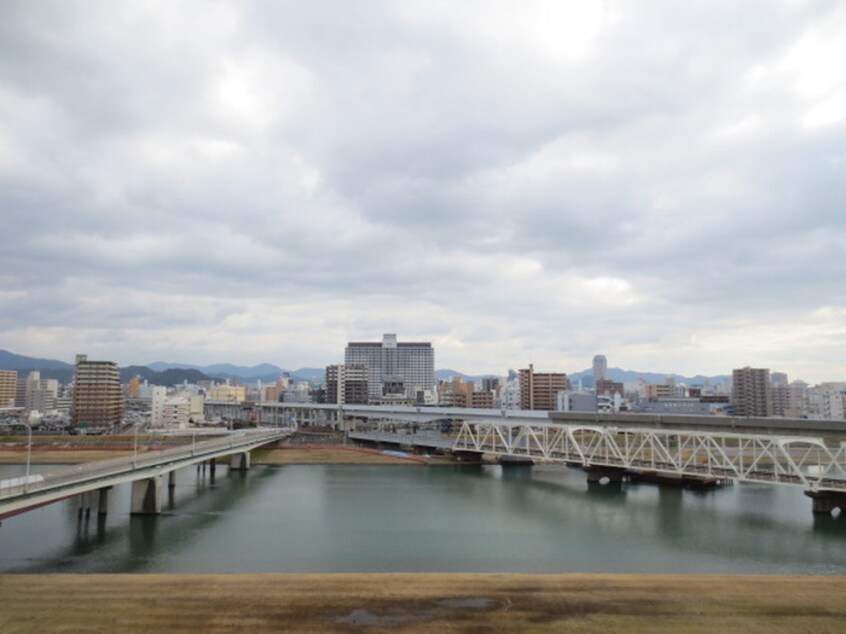 室内からの展望 ロイヤル竜王