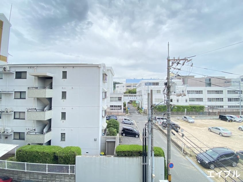 室内からの展望 シティハイツ西霞
