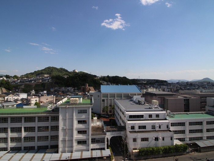 室内からの展望 シティハイツ西霞