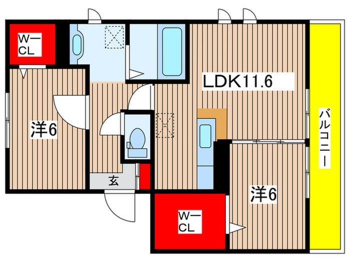 間取り図 ﾌｧｲﾌﾞｽﾘｰ