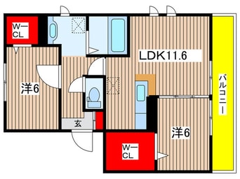 間取図 ﾌｧｲﾌﾞｽﾘｰ