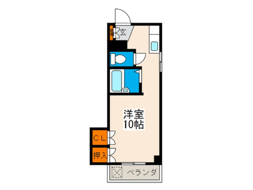 間取図 西原ビル