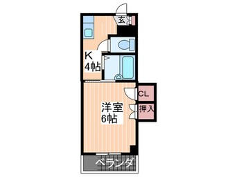 間取図 西原ビル