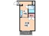 カーサ住吉ビル 1Kの間取り