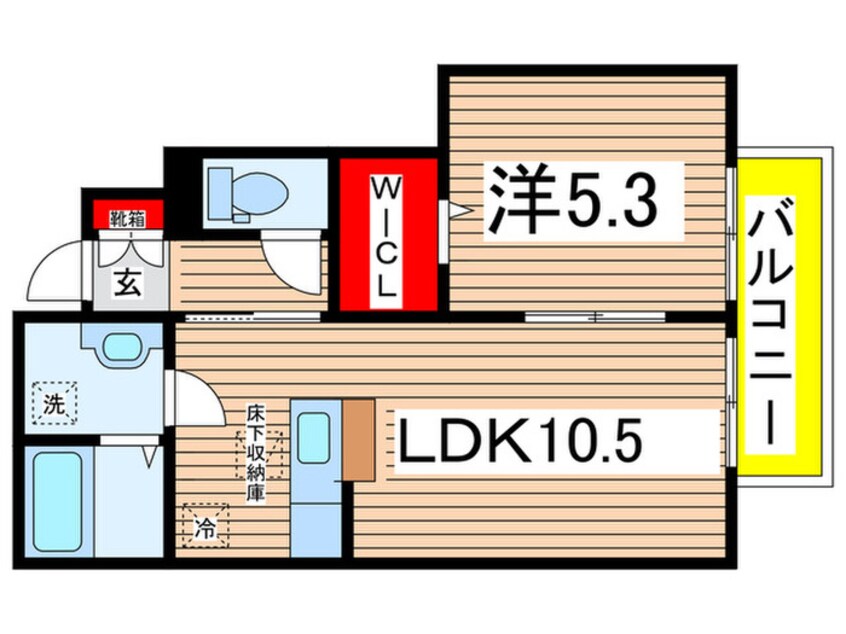 間取図 カーサベルデ