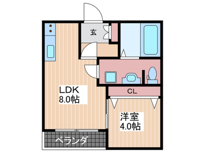 間取図 WISTERIAⅡ