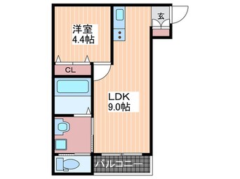 間取図 WISTERIAⅡ