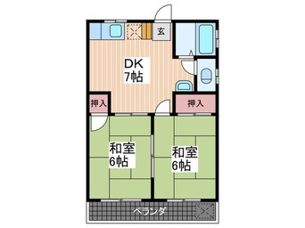 間取図 ニューグリーンハウス