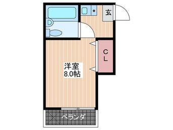 間取図 プルメリア