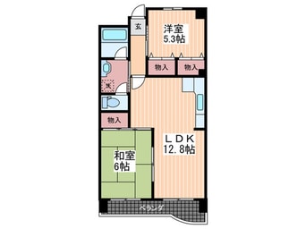 間取図 平田マンション