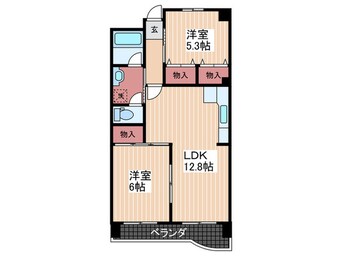 間取図 平田マンション