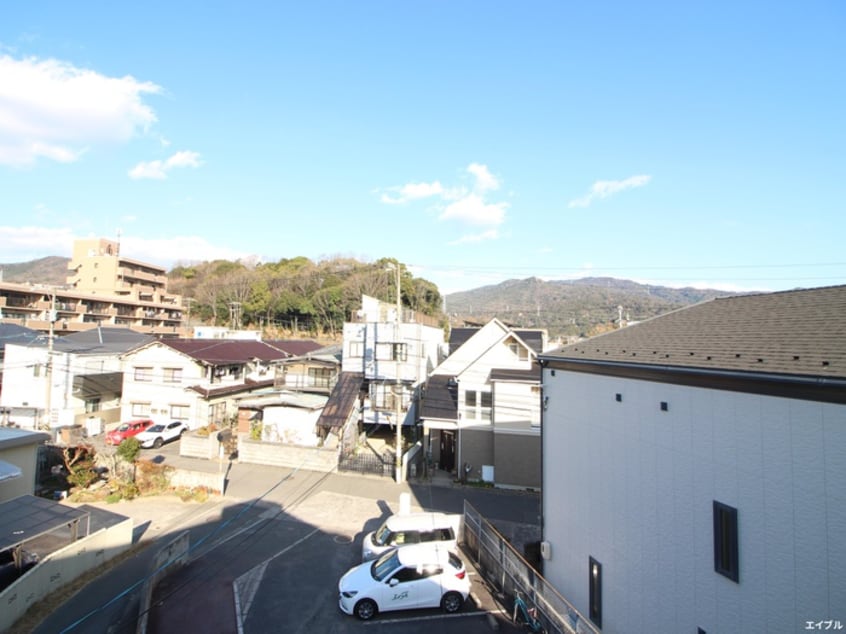 室内からの展望 平田マンション