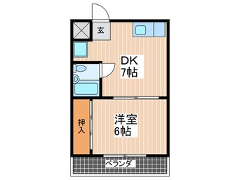 間取図 大地第3ビル