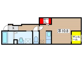 間取図 ハイ　ロザーナ　ファミリア