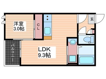 間取図 仮）ＲＥＧＡＬＥＳＴ廿日市本町