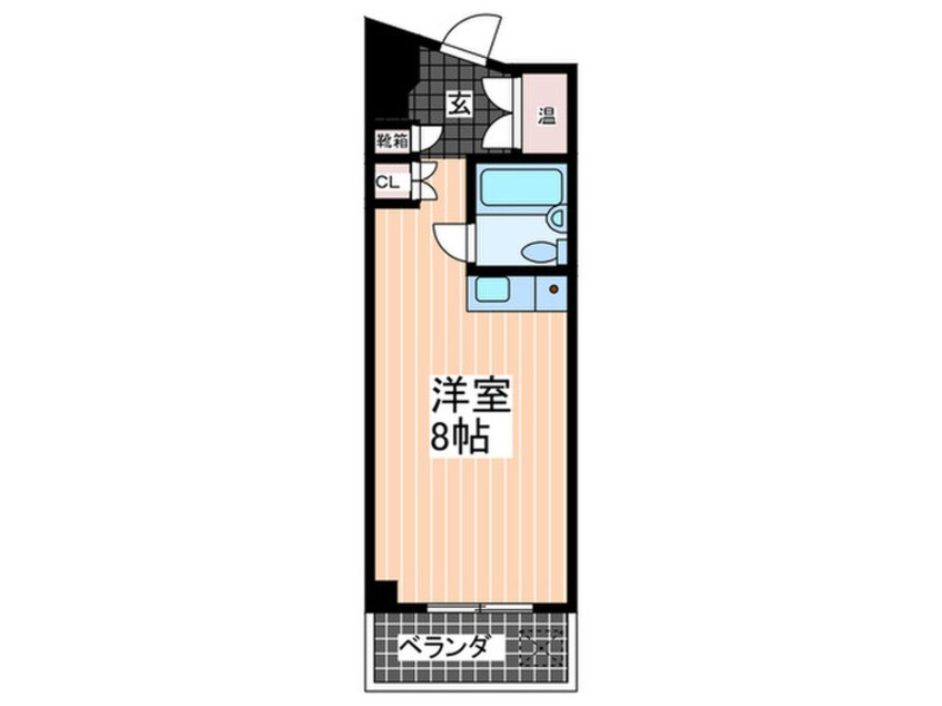 間取図 シャンボール横川（605）