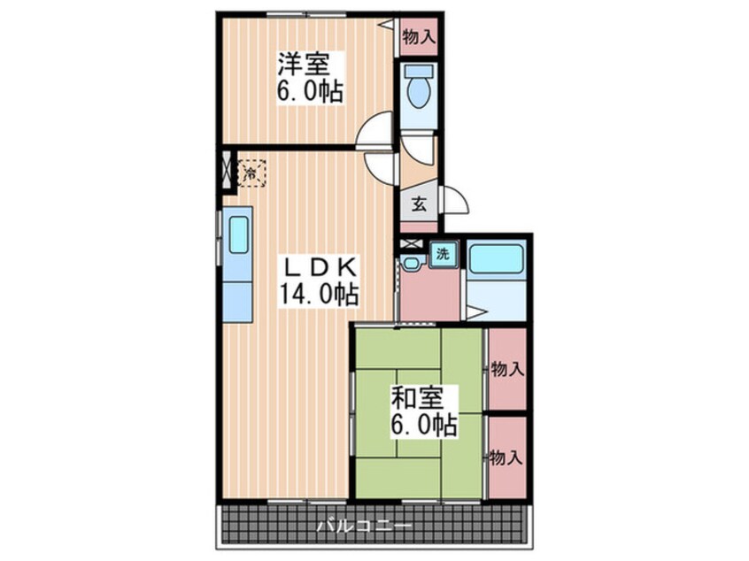 間取図 ビッグフィールド