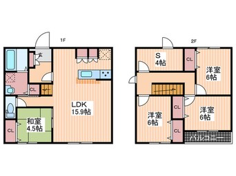 間取図 Afit川内