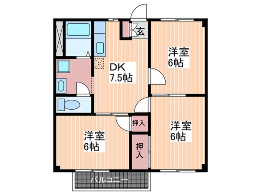 間取図 アーバン落合