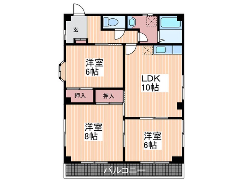 間取図 金剛館