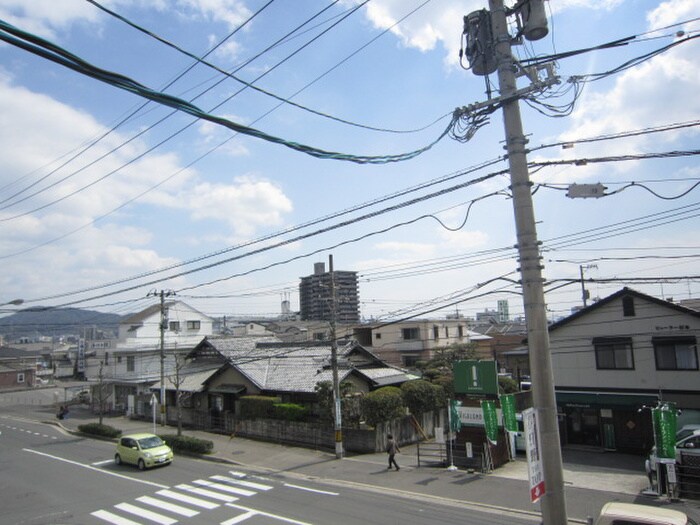 室内からの展望 金剛館