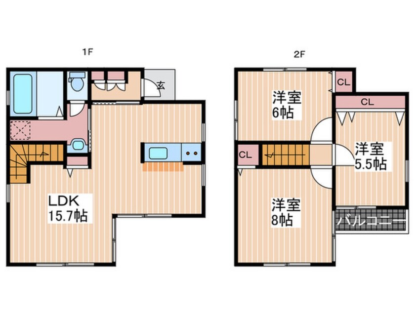 間取図 Afit川内