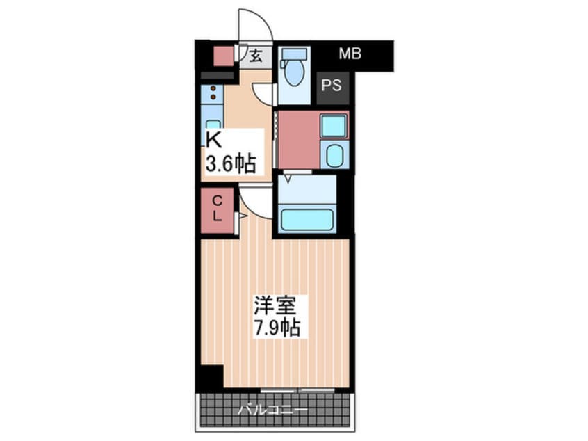 間取図 ヴィラひまわり