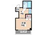井上ビル 1Kの間取り
